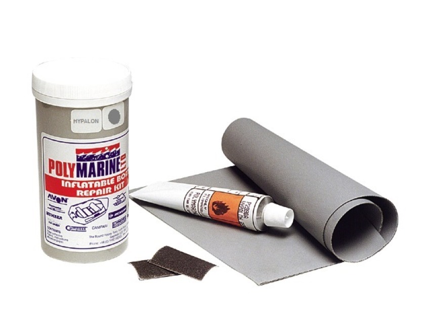 Polymarine Hypalon Inflatable repair kit Grey 85.000.402